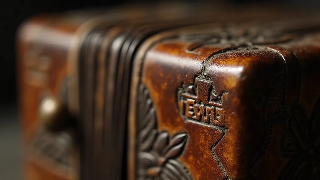 Accordion bellows detail