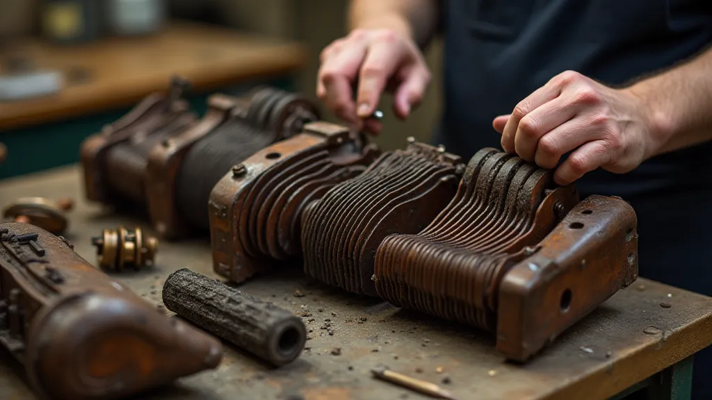 Accordion restoration work